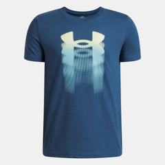 UA Logo Blur Boys' Short Sleeve