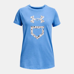 UA Plate Fill Girls' Short Sleeve