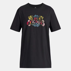 UA Empowerment Patch Girls' Oversized Short Sleeve