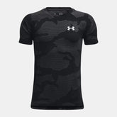 UA Velocity Jacquard Boys' Short Sleeve