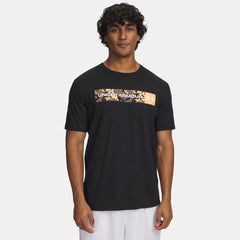 UA Camo Chest Stripe Men's Short Sleeve