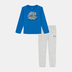 UA Fish Splash Little Boys' Long Sleeve & Joggers Set