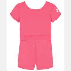 UA Short Sleeve Newborn Girls' Romper