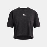 UA Rival Wash Girls' Short Sleeve