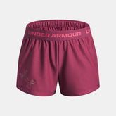 UA Tech™ Play Up Logo Girls' Shorts
