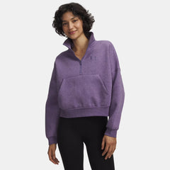 UA Icon Fleece Women's Oversized ½ Zip