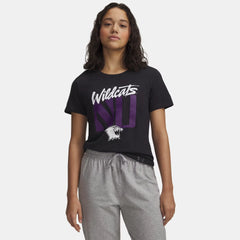 UA Performance Cotton Collegiate Women's Short Sleeve