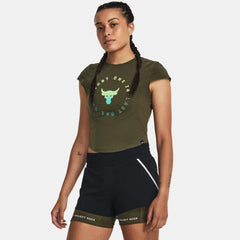Project Rock Night Shift Women's Cap T-Shirt