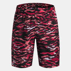 Boys' UA Woven Printed Shorts null