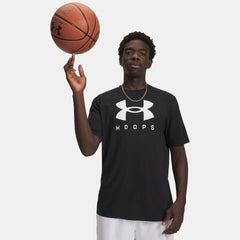 UA Hoops Logo Men's Short Sleeve