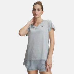 UA Tech™ Twist Women's V-Neck Short Sleeve