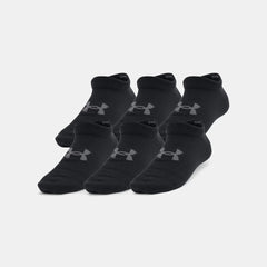 UA Essential Kids' 6-Pack No-Show Socks