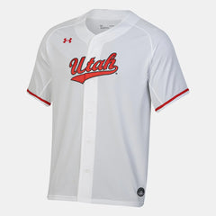 UA Utah Collegiate Baseball Unisex Replica Jersey