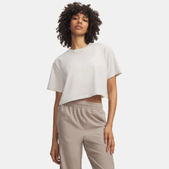 UA Boxy Crop Simple Women's Short Sleeve