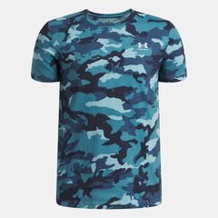 UA Camo Printed Boys' Short Sleeve
