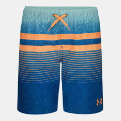 UA Striped Boys' Volley Shorts