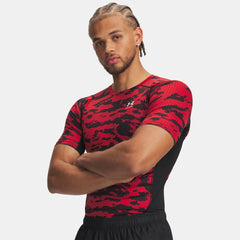 HeatGear® Printed Men's Short Sleeve