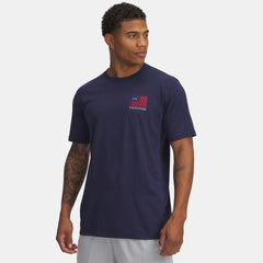 UA Freedom Left Chest Men's Short Sleeve