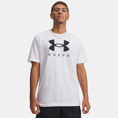 UA Hoops Logo Men's Short Sleeve