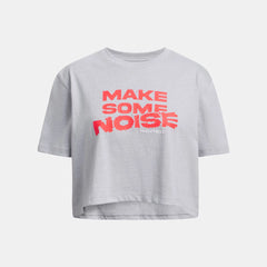 UA Make Noise Girls' Short Sleeve