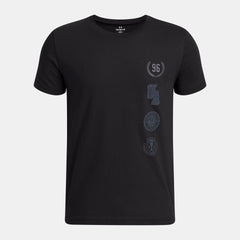 UA College Crest Logo Boys' Short Sleeve