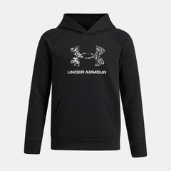 UA Rival Fleece Big Logo Print Fill Boys' Hoodie