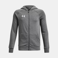 UA Rival Fleece Boys' Full-Zip Hoodie