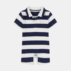 UA Stripe Newborn Boys' Polo Shortall