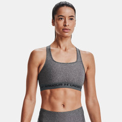 Crossback Mid Heather Women's Sports Bra