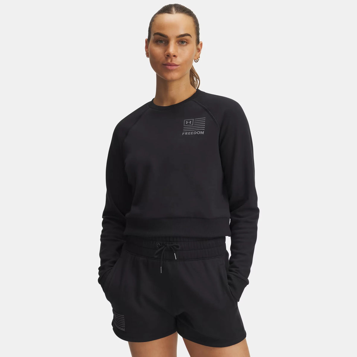 UA Rival Freedom Women's Crop Crew