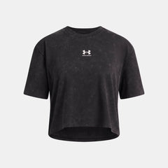 UA Rival Wash Girls' Short Sleeve