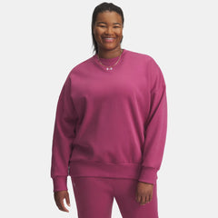 UA Rival Fleece Women's Oversized Crew