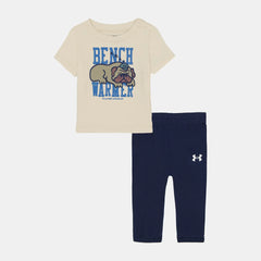 UA Bench Warmer Newborn Boys' Short Sleeve Set