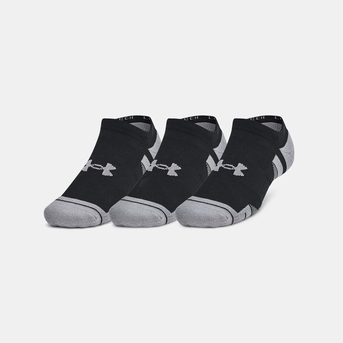 UA Performance Tech Unisex 3-Pack No Show Socks