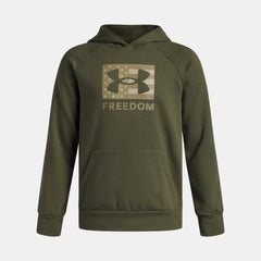 UA Freedom Big Flag Logo Boys' Hoodie