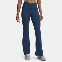 UA Meridian Foldover Rib Women's Flare Leggings