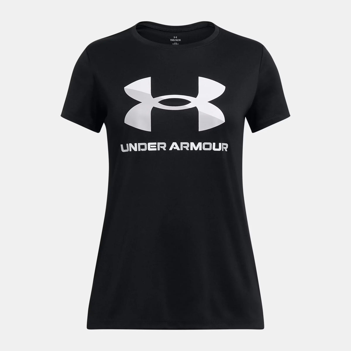 UA Velocity Big Logo Girls' Short Sleeve