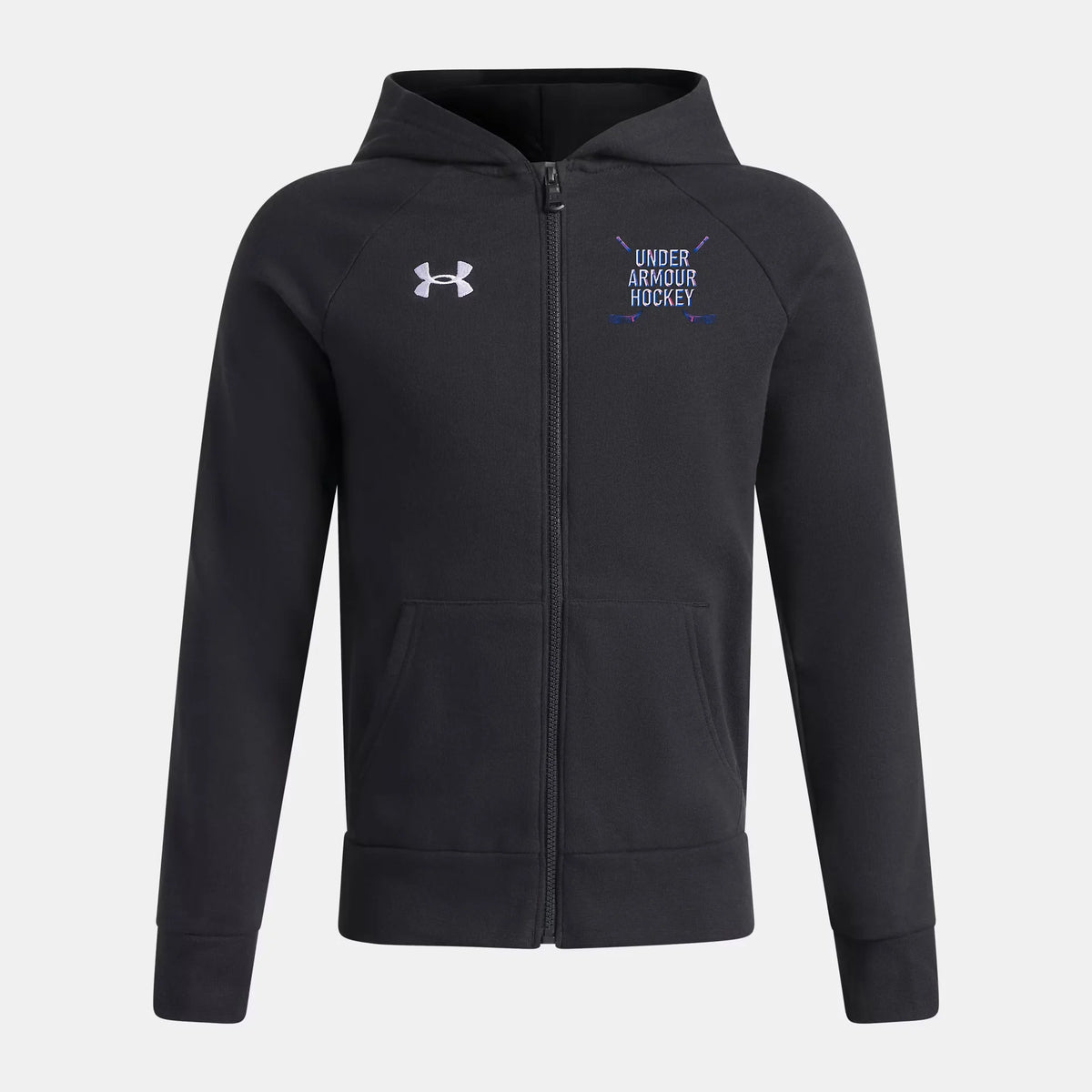 UA Rival Fleece Hockey Boys' Full-Zip Hoodie