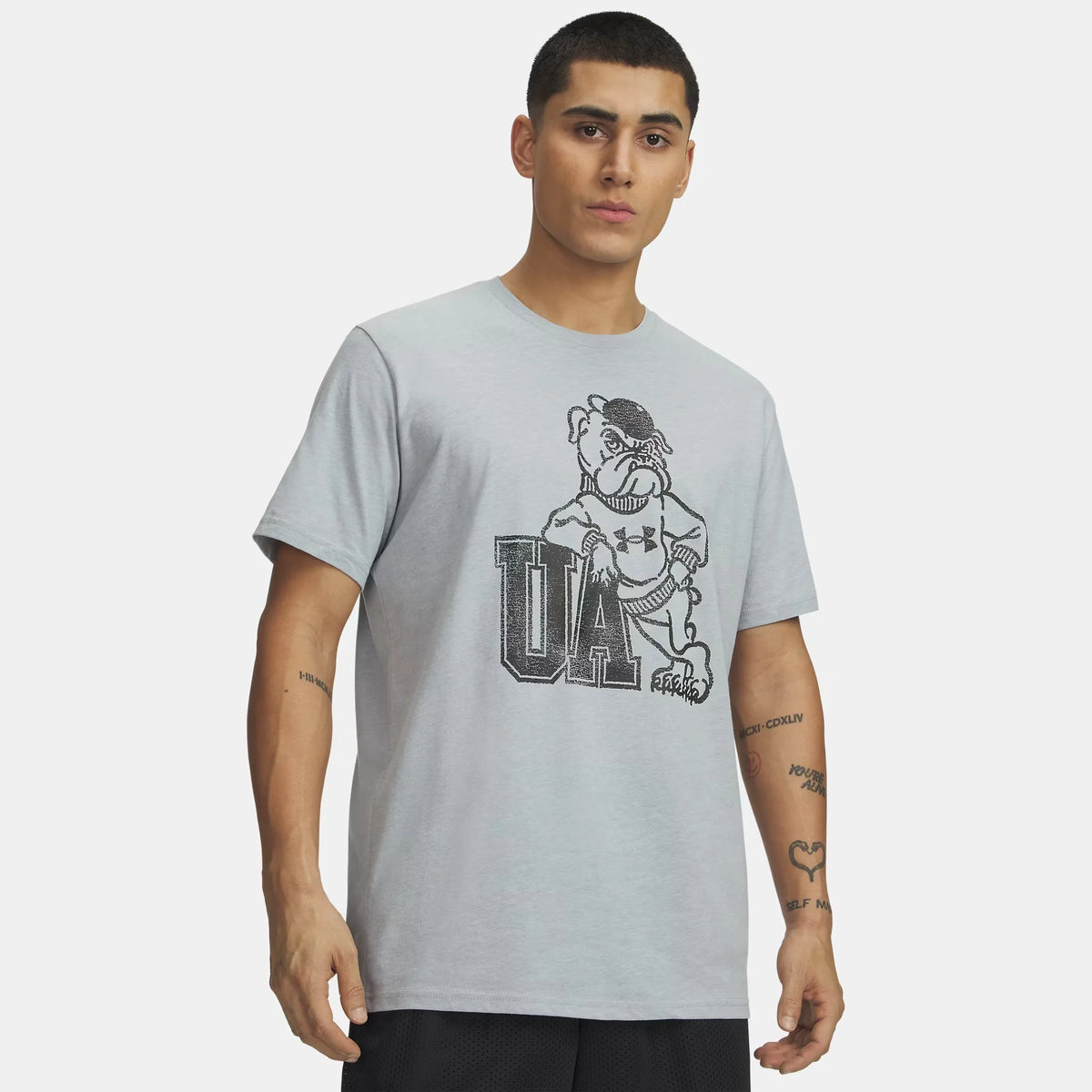 UA Bulldog Illustration Men's Short Sleeve