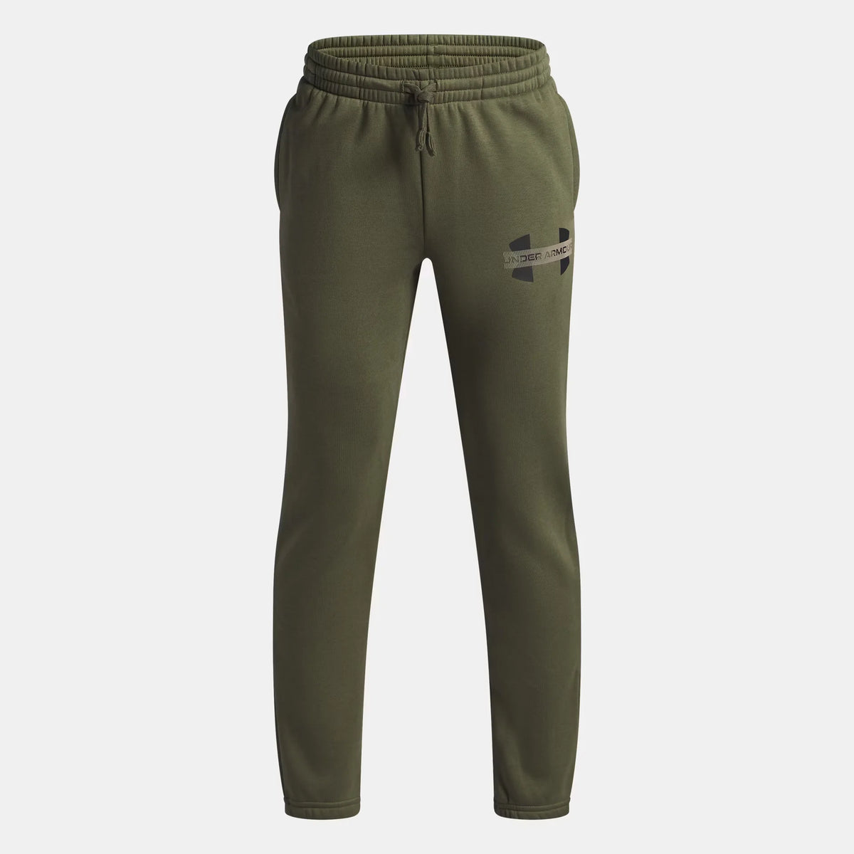 UA Rival Fleece Colorblock Graphic Boys' Joggers