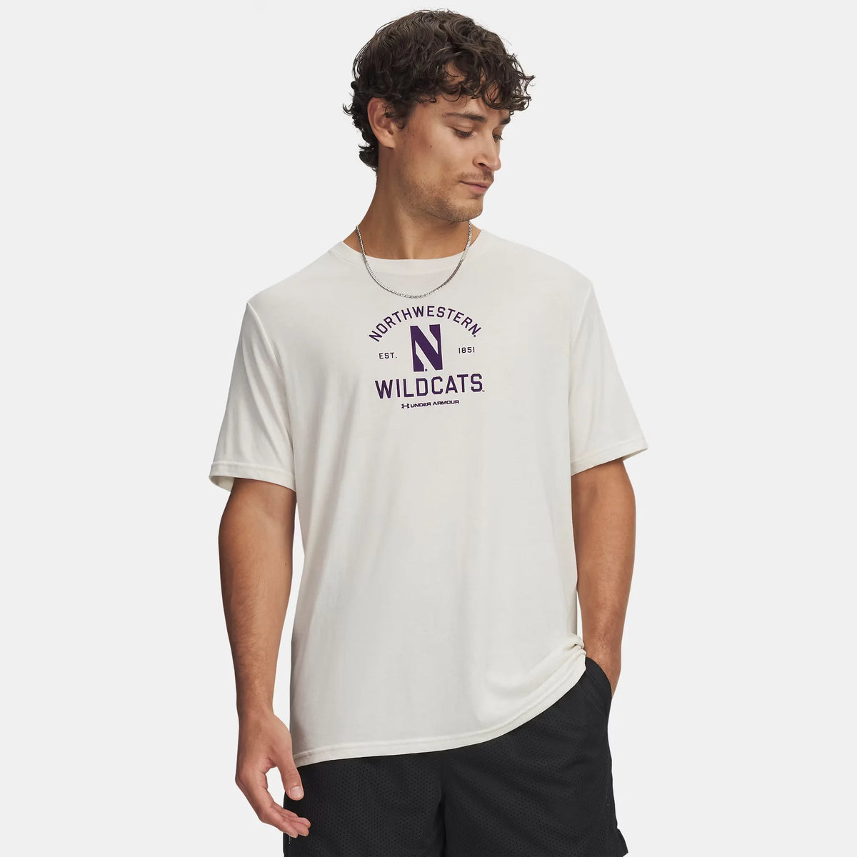UA Performance Cotton Collegiate Men's Short Sleeve T-Shirt