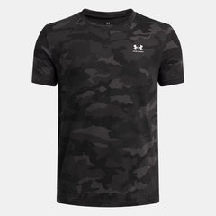 UA Camo Printed Boys' Short Sleeve
