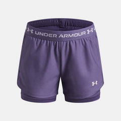 UA Tech™ Play Up Girls' 2-in-1 Shorts