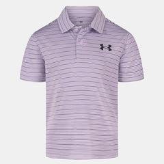UA Matchplay Stripe Little Boys' Polo
