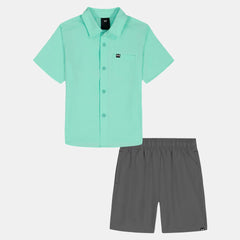 UA Drift Tide Fish Little Boys' Set