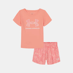 UA Mesh Printed Toddler Girls' Shorts Set