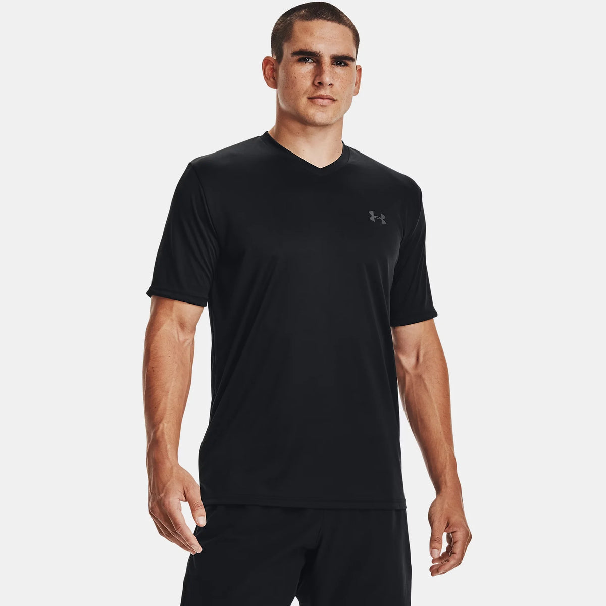 UA Velocity Men's V-neck Short Sleeve