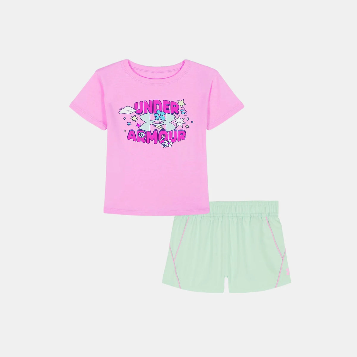 UA Tech™ Woven Little Girls' Shorts Set