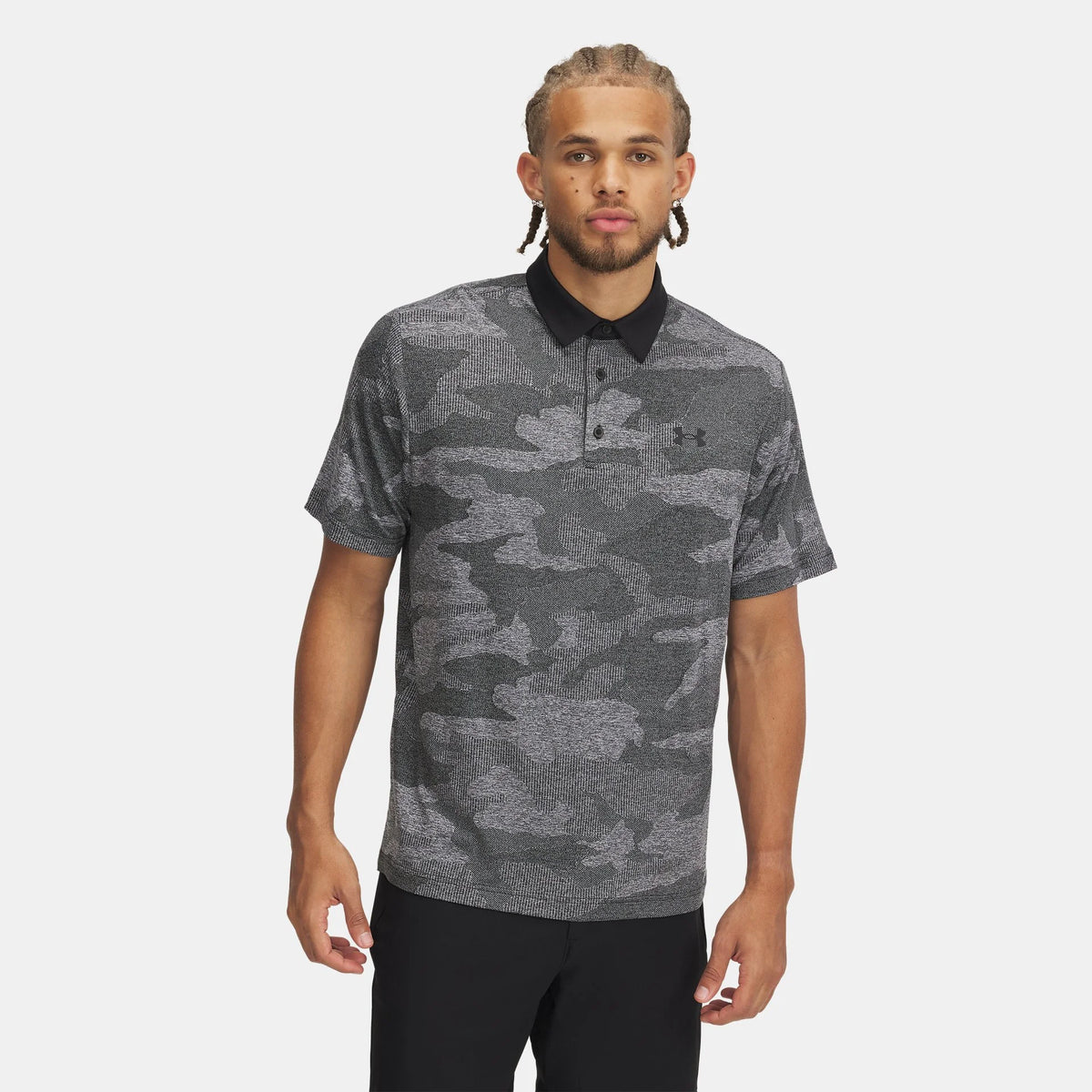 UA Playoff Camo Jacquard Men's Polo