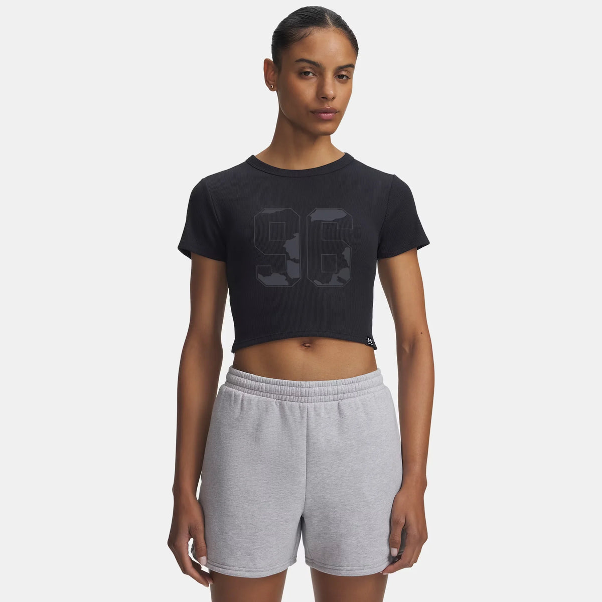 UA Rival Rib Graphic Women's Baby T-Shirt